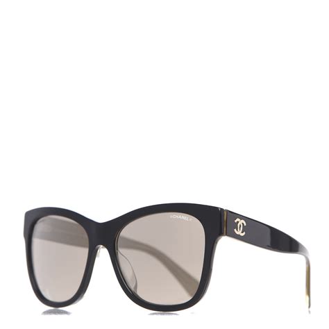 chanel sunglasses 5380 black|chanel sunglasses quilted sides.